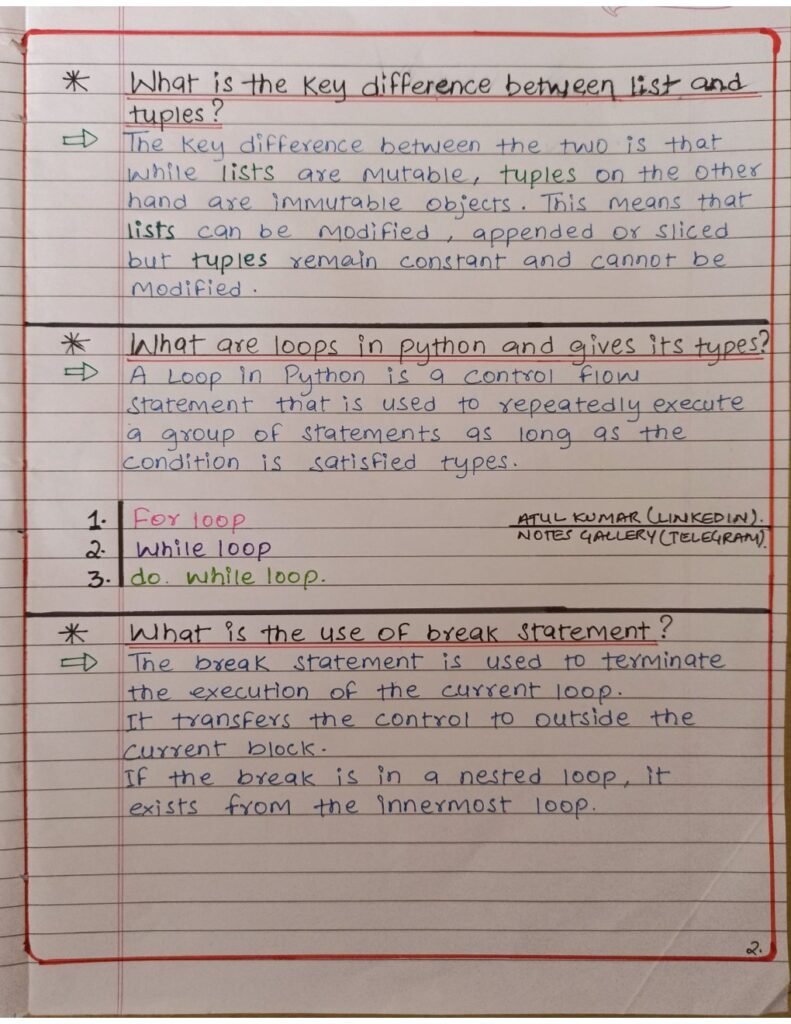 Python-Notes-Handwritten_Page2 - scholarzones.com