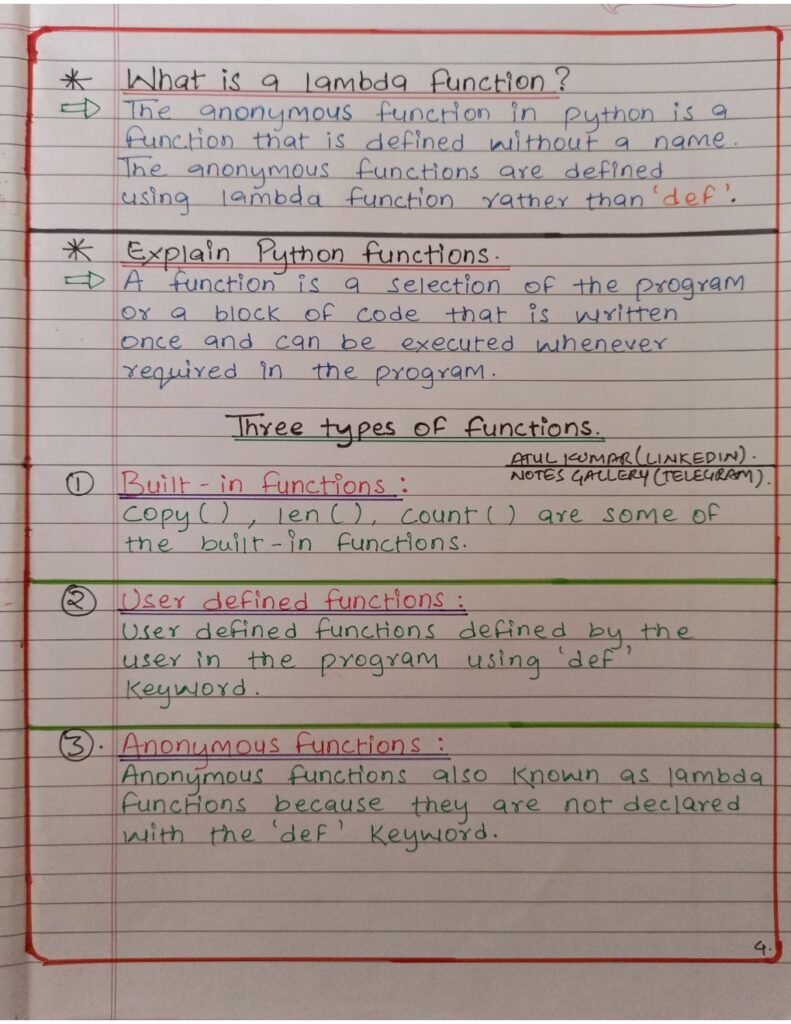 Python-Notes-Handwritten_Page4 - scholarzones.com