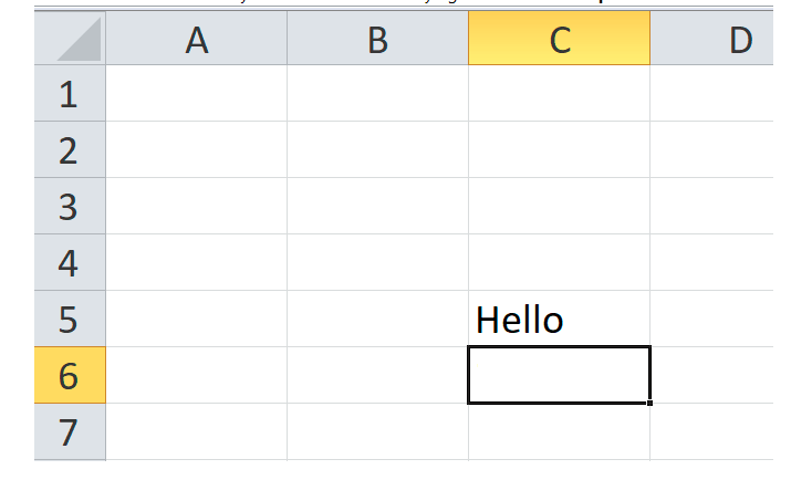 ورق العمل في Excel