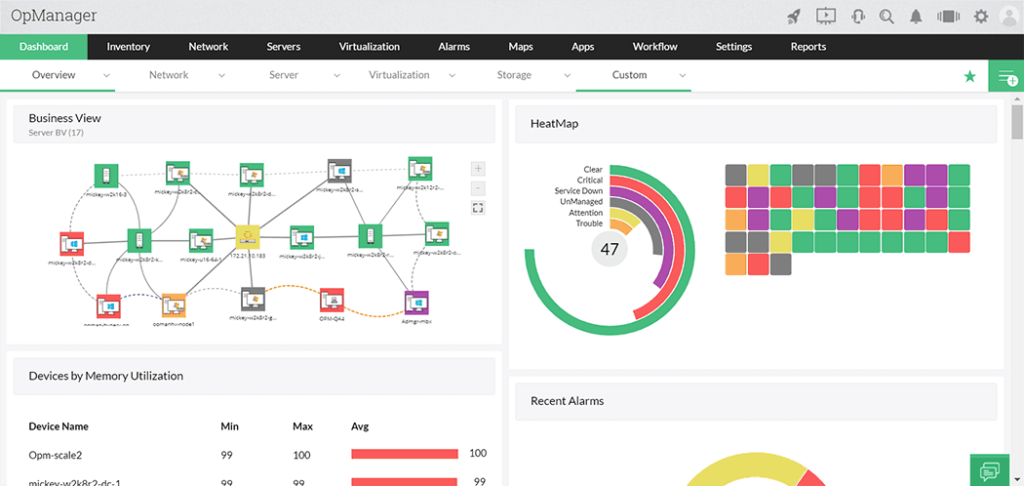 برنامج OpManager