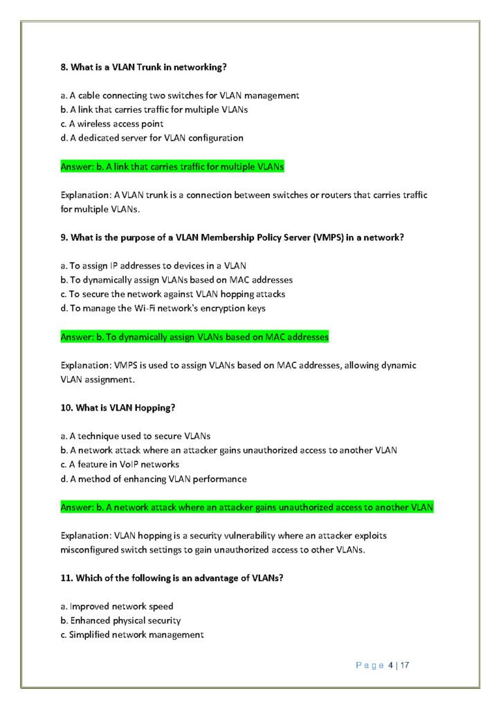 48 MCQ VLAN PDF_Page4 - scholarzones.com