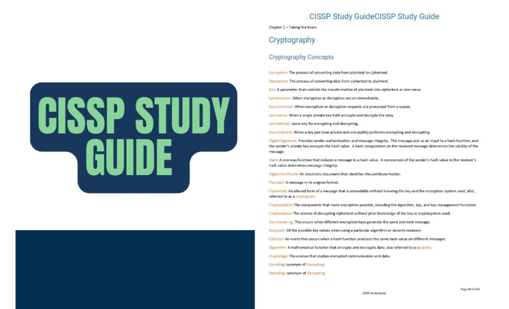 CISSP Study Guide PDF