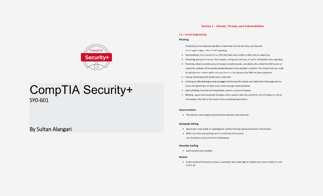 CompTIA Security+ Notes PDF - scholarzones.com