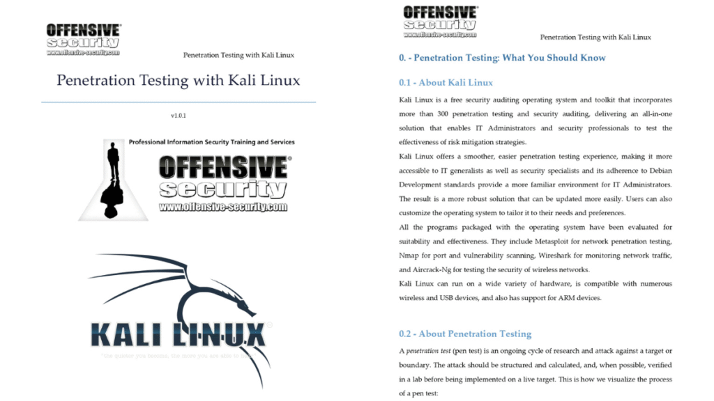 Penetration Testing with Kali Linux