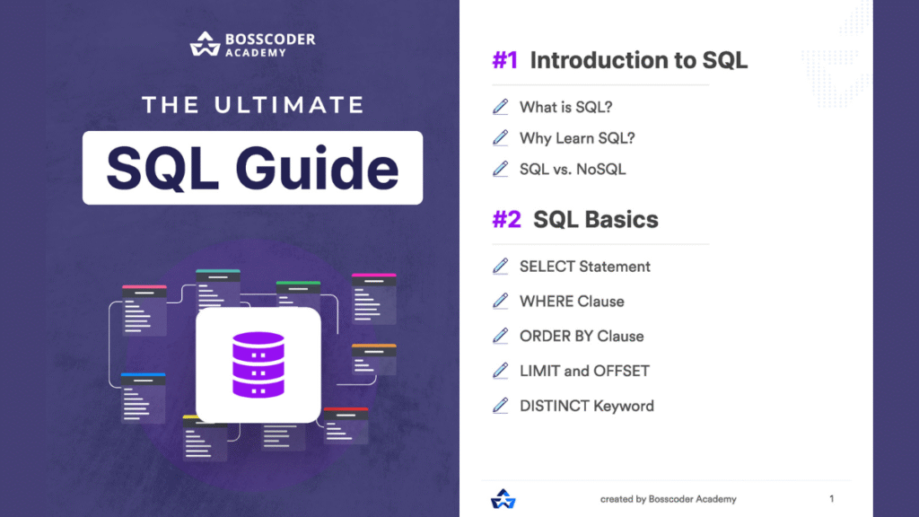 The Ultimate SQL Guide