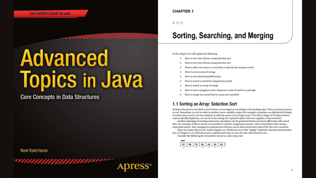 Advanced Topics in Java Core Concepts in Data Structures