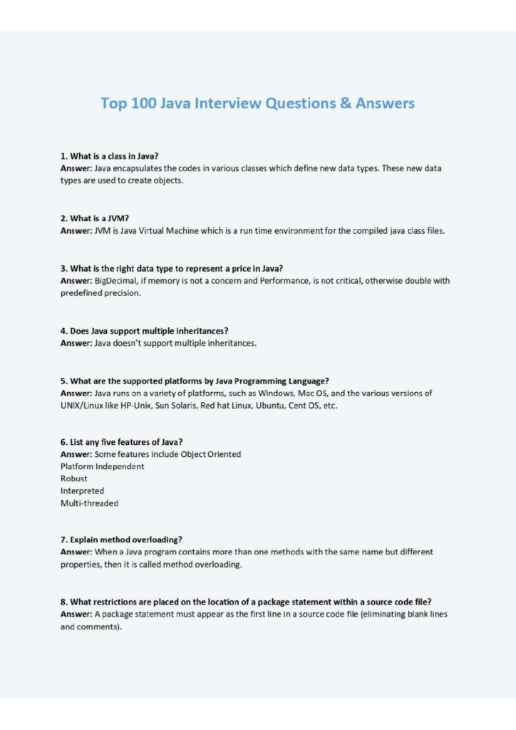 Top 100 Java Questions and Answers_page-0001 - scholarzones.com